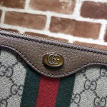 Gucci GG Supreme portfolio beige 523359