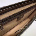 Gucci GG Supreme portfolio beige 523359