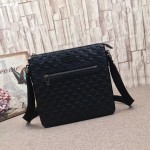 Gucci Signature leather messenger black 406408