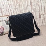 Gucci Signature leather messenger black 406408