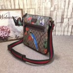 Gucci Courrier soft GG Supreme messenger bird 406408