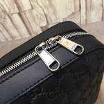 Gucci Signature leather briefcase black 435322