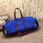 Gucci Technical canvas duffle blue 450983