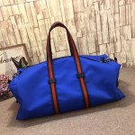 Gucci Technical canvas duffle blue 450983