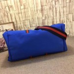 Gucci Technical canvas duffle blue 450983