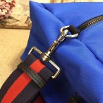 Gucci Technical canvas duffle blue 450983