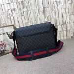 Gucci Night Courrier GG Supreme flap messenger 474138