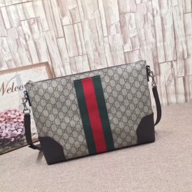 Gucci GG Supreme messenger beige 474139