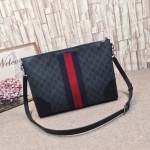 Gucci GG Supreme messenger black 474139