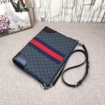 Gucci GG Supreme messenger black 474139