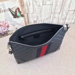 Gucci GG Supreme messenger black 474139