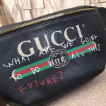 Gucci Coco Capitán logo belt bag black 493869