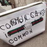 Gucci Coco Capitán logo belt bag white 493869