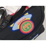 Belt bag with Gucci '80s patch 536842