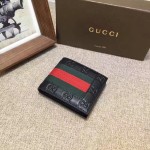 Gucci Signature Web wallet black 408827