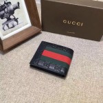 Gucci Signature Web wallet black 408827