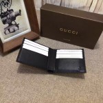 Gucci Signature Web wallet black 408827