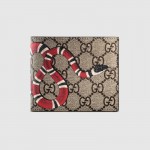 Gucci Kingsnake print GG Supreme wallet 451268