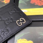 Gucci Signature card case black 473927