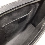 Gucci GG Supreme Web pouch black 475316