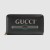 Gucci Print leather zip around wallet black 496317