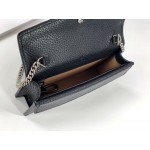 Gucci Dionysus leather super mini bag black leather 476432