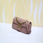 Gucci GG Marmont matelassé mini bag nude 446744