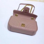 Gucci GG Marmont matelassé mini bag nude 446744