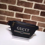 Gucci Print small belt bag black 527792