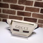 Gucci Print small belt bag white 527792