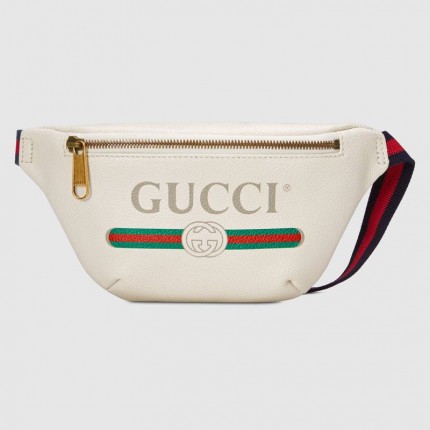 Gucci Print small belt bag white 527792