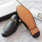 Gucci Princetown leather slipper black 423513