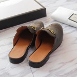 Gucci Princetown leather slipper black 423513