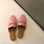 Gucci Princetown leather slipper pink 423513