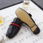 Gucci Leather slipper black 423694