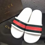 Gucci Web slide sanda white 429469