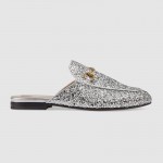 Gucci Princetown glitter slipper 432773