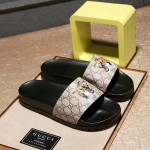 Gucci GG Supreme tiger slide sandal 456234