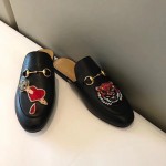 Gucci Princetown slipper with appliqués 463475