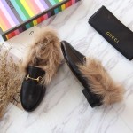 Gucci Jordaan wool loafer black 496626