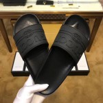 Gucci logo rubber slide sandal 522887