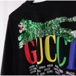 Gucci Oversize T-shirt with Gucci Cities and tiger 479477