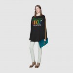 Gucci Oversize T-shirt with Gucci Cities and tiger 479477