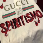 Gucci logo T-shirt with embroidery 492347