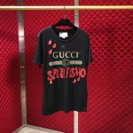 Gucci logo T-shirt with embroidery 492347