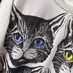 Gucci Mystic Cat and Guccy print T-shirt 492347_X3L41