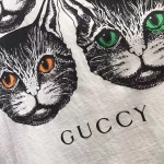 Gucci Mystic Cat and Guccy print T-shirt 492347_X3L41