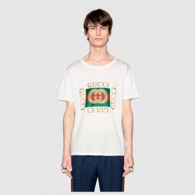 Gucci logo print T-shirt 493117_X3H07