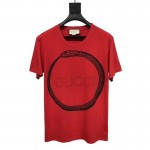 Gucci Ouroboros print T-shirt 493117_X3I19