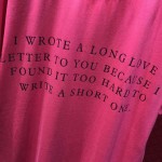 Gucci Love letter print T-shirt 493117_X3I86